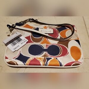 Coach NWT 2014 Scarf Wrap Wristlet w/ dustbag